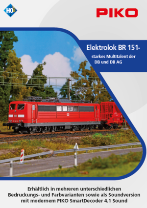 Fahrzeugheft BR 151 2019 Titel