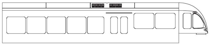 Gehäuse, Endwagen A, m. Fenster