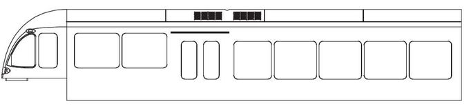 Gehäuse, Endwagen B, m. Fenster