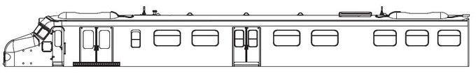 Gehäuse m. Fenster, EW m. Panto