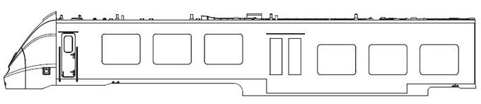 Gehäuse EW mit Pantograph