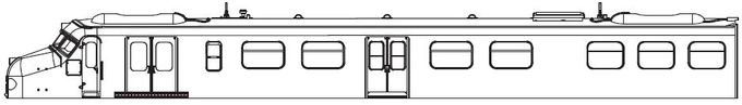 Gehäuse m. Fenster, EW m. Panto