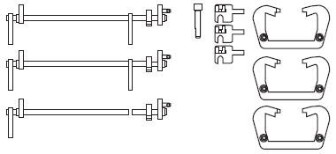 Kleinteile 1 rotbraun Small parts1 redbr RAL8012