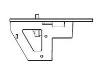 Bodenplatte hinten