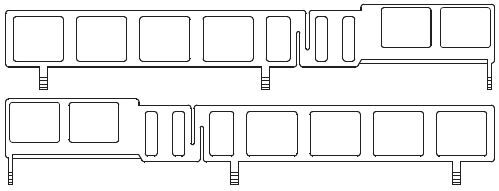 Seitenfenster re + li (MW)