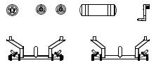 Handräder / Armaturen / Luftkessel / Rangiertritt