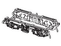 Drehgestell hinten m. Kleinteilen