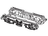 Drehgestell mitte m. Kleinteilen