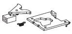 Kupplungsschacht, -Halter vorne, Feder
