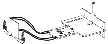 Hauptplatine m. Bel.-Platine + Kabel AC