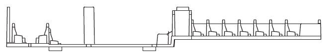 Inneneinrichtung EW m. Pantograph