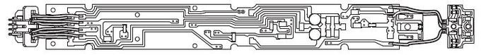 Leiterplatte, vst. EW m. Panto