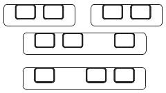 Maschinenraumfenster (4tlg.)