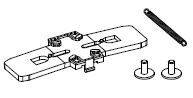 Kinematik mitte, Feder, Schraube 2x