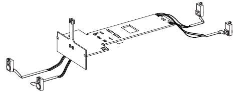 Hauptplatine m. Bel.-Platine + Lampen