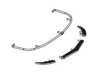 Stirnlaufbretter m. Handlauf