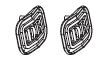 DB Logo Stirn (2 Stck.)