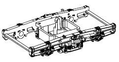 Drehgestell MD367 (o. Lichtmaschine)