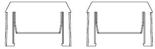 Stützwand für Maschienenraumplatte (2 Stück)
