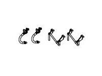 Bremsschlauch, Entrieglungsmechanismus