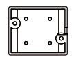 Abdeckung Reedkontaktplatine