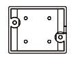 Abdeckung Reedkontaktplatine