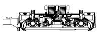 Drehgestellblende