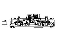 Drehgestellblende