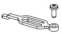 Halter Lautsprecher m. Schraube