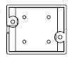 Abdeckung Reedkontaktplatine