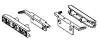 Pufferbohle m. Halter (4tlg.)