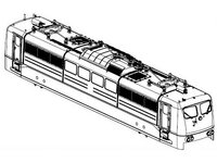 Geh&auml;use, kompl. (ohne Stromabnehmer)