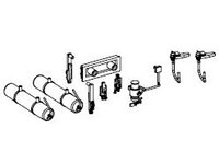 Beh&auml;lter, Batteriedeckel, Wendezugstecker