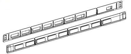 Fenster Triebwagen re/li