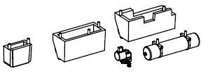 Statisches Ladegerät, Bremssteuerventil, Elektrokasten, Batteriekasten, Kessel