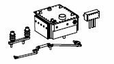 Trafo Dach, Isolator, Zuleitung, Transformator Dach (klein)