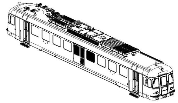 Gehäuse, komplett