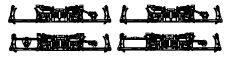 Drehgestellblenden 4tlg.