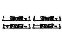 Drehgestellblenden 4tlg.