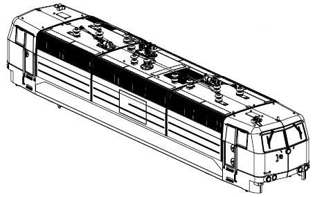 Gehäuse, dekoriert (mit Fenster)