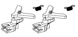 Kupplungsschacht + Feder (2 Stck.)