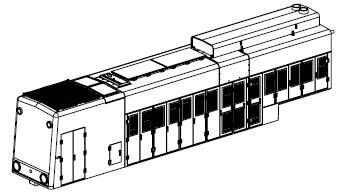 Motorhaube, komplett