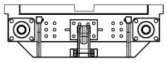 Pufferbohle (für 2 Puffer)