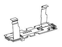 Hauptplatine mit Softleiterplatten