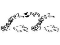 Kupplungsschacht, Abdeckung, Feder (2 Stck.)