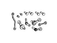 Gegenkurbel, Kurbelbolzen, Niet