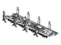 Achshalter mit Radschleifer