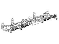 Getriebeabdeckung m. Radschleifer und Schrauben