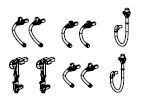 Heizungsstecker, Bremsschlauch, Kuppelhaken