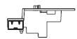 Bodpl. hi. Satteltank Lok